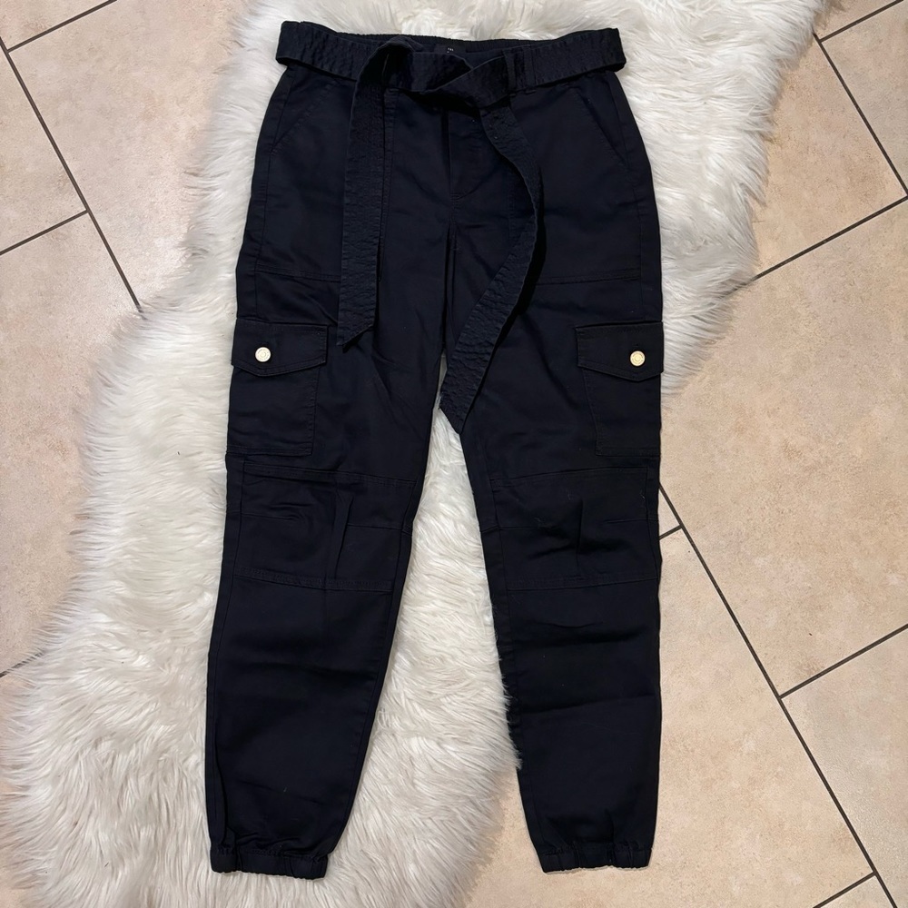 White House Black Market | black belted joggers